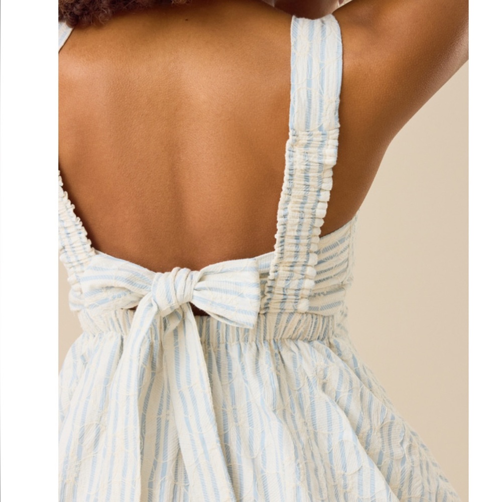 Altard State Sloan striped romper